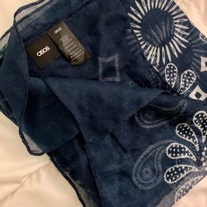 ASOS Paisley Blue Scarf